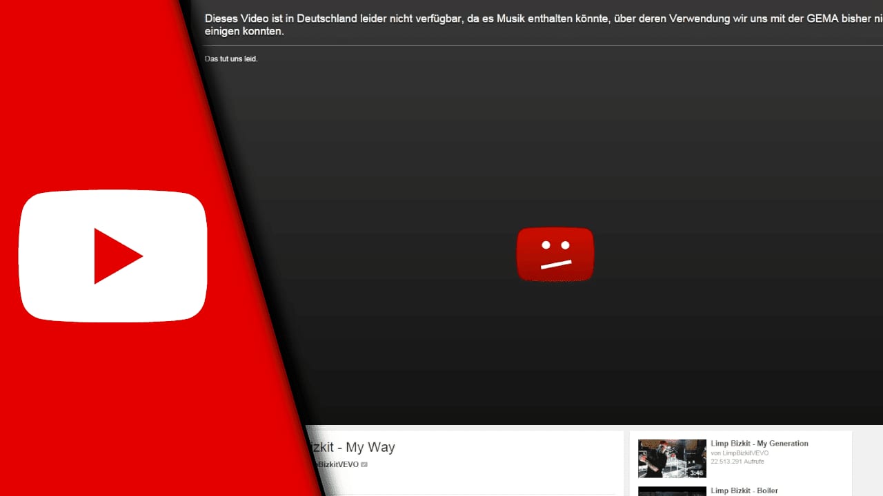 GEMA Youtube umgehen