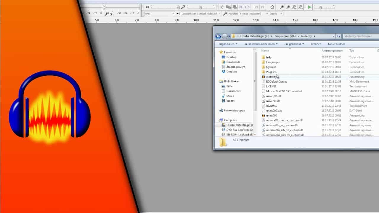 Audacity Plugin installieren 2 Audacity Plugin installieren 2