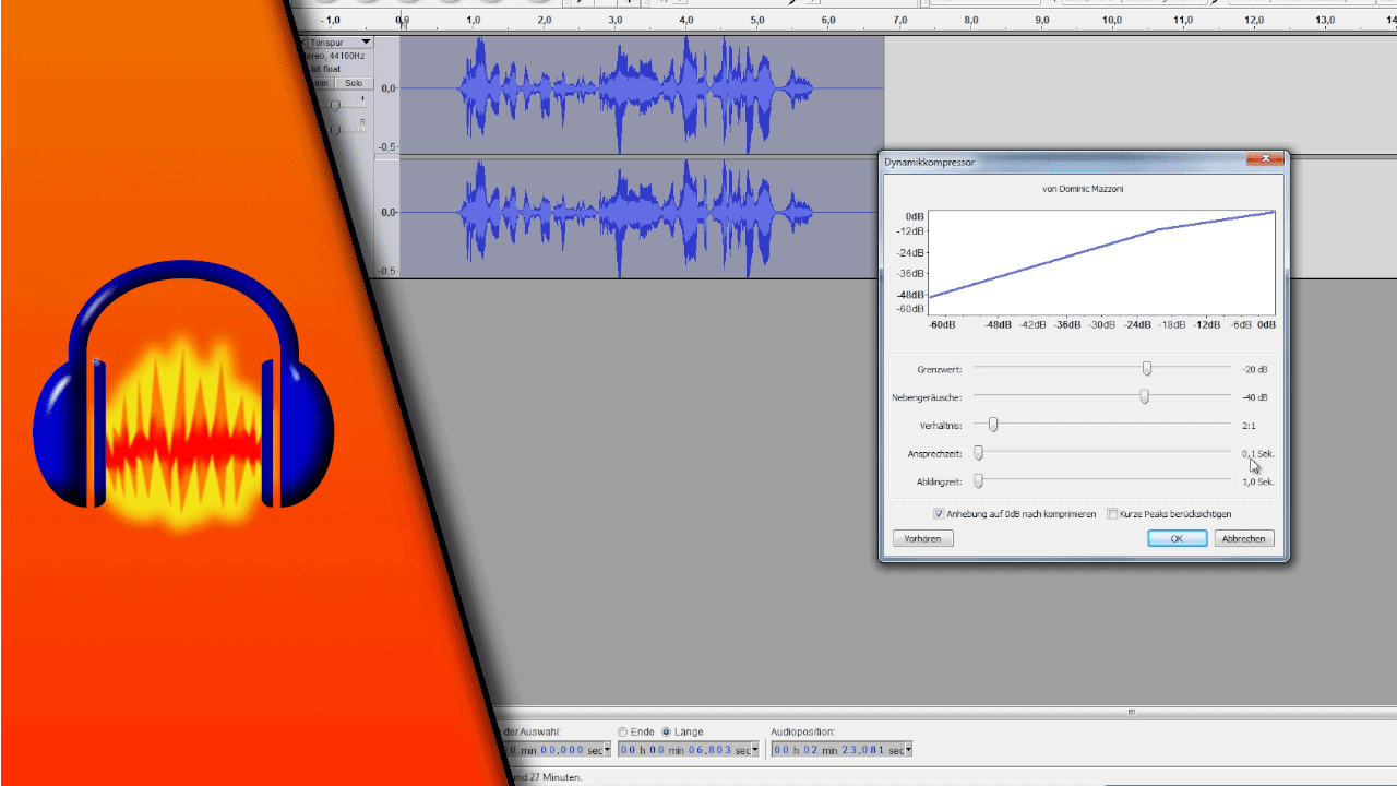 Audacity Stimme verbessern Audacity Stimme verbessern