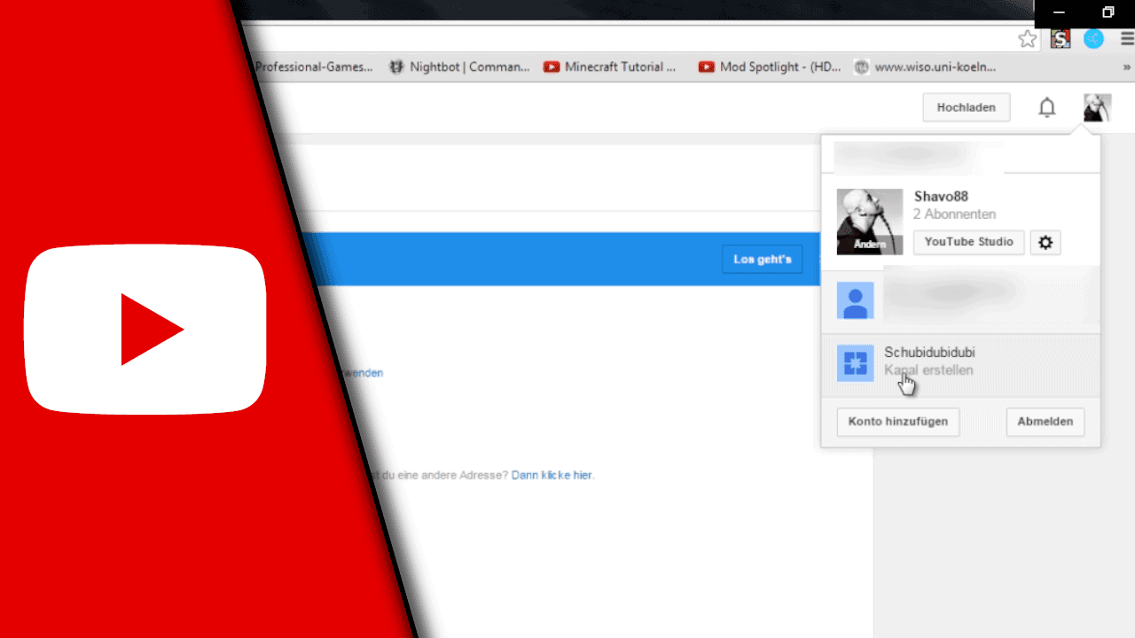 Youtube gelöschte Kanäle entfernen Youtube gelöschte Kanäle entfernen