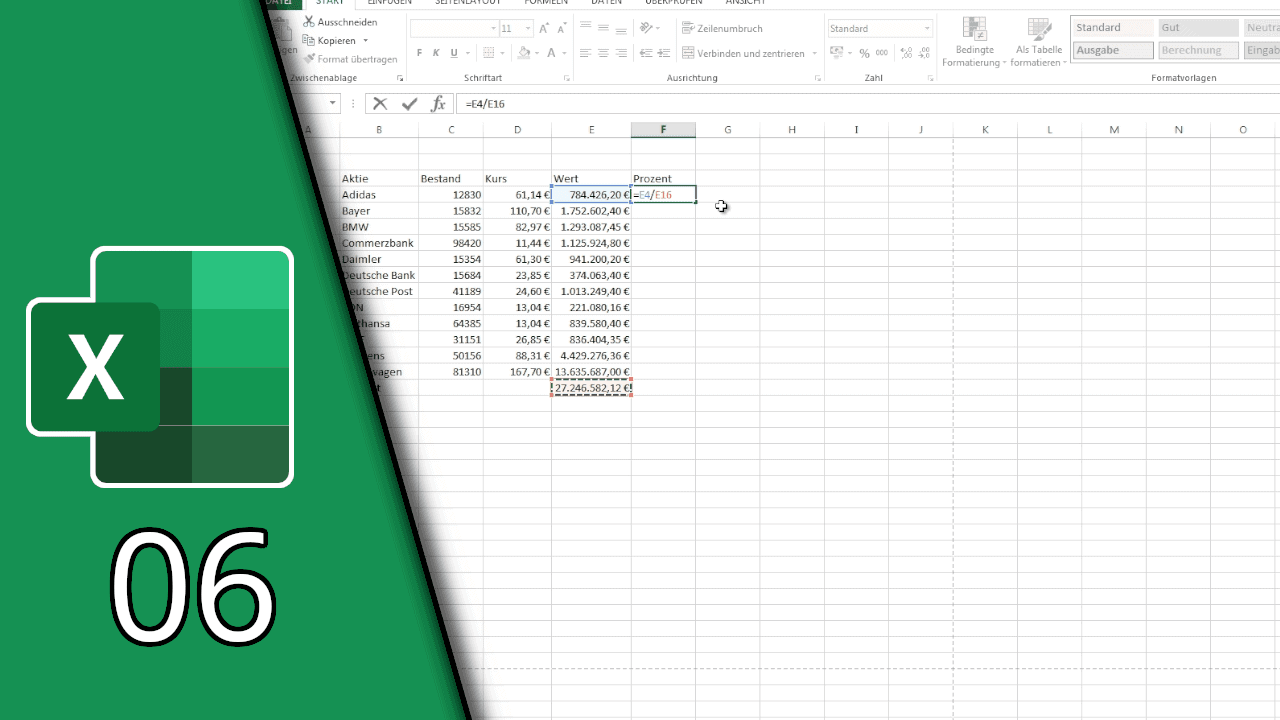 Excel Absoluter Bezug Excel Absoluter Bezug