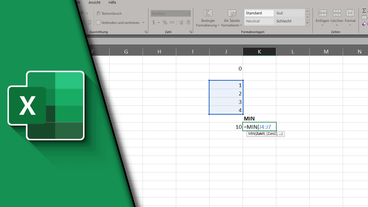 Excel MIN Excel MIN