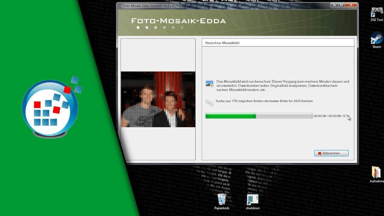 Fotomosaik erstellen Fotomosaik erstellen