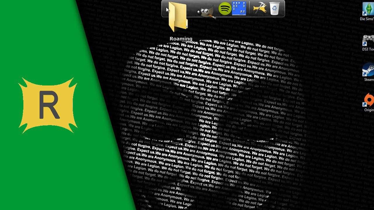 Apple Taskleiste für Windows Apple Taskleiste für Windows