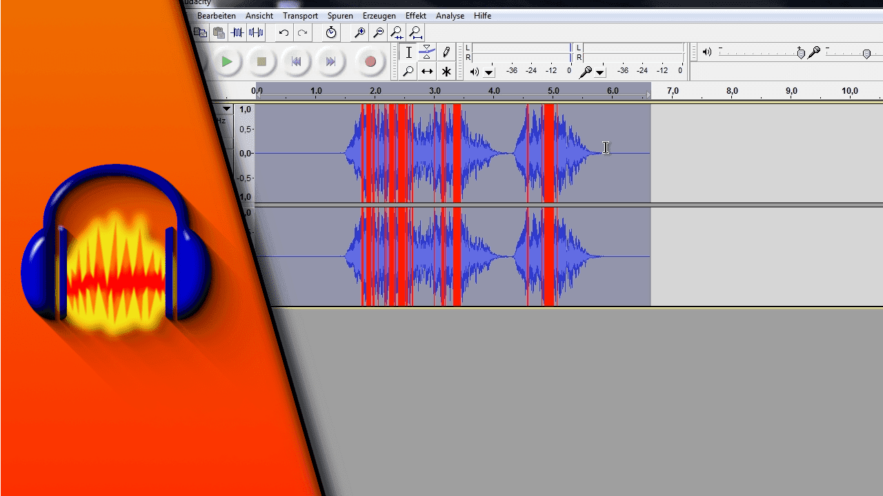 Audacity Geist Stimme