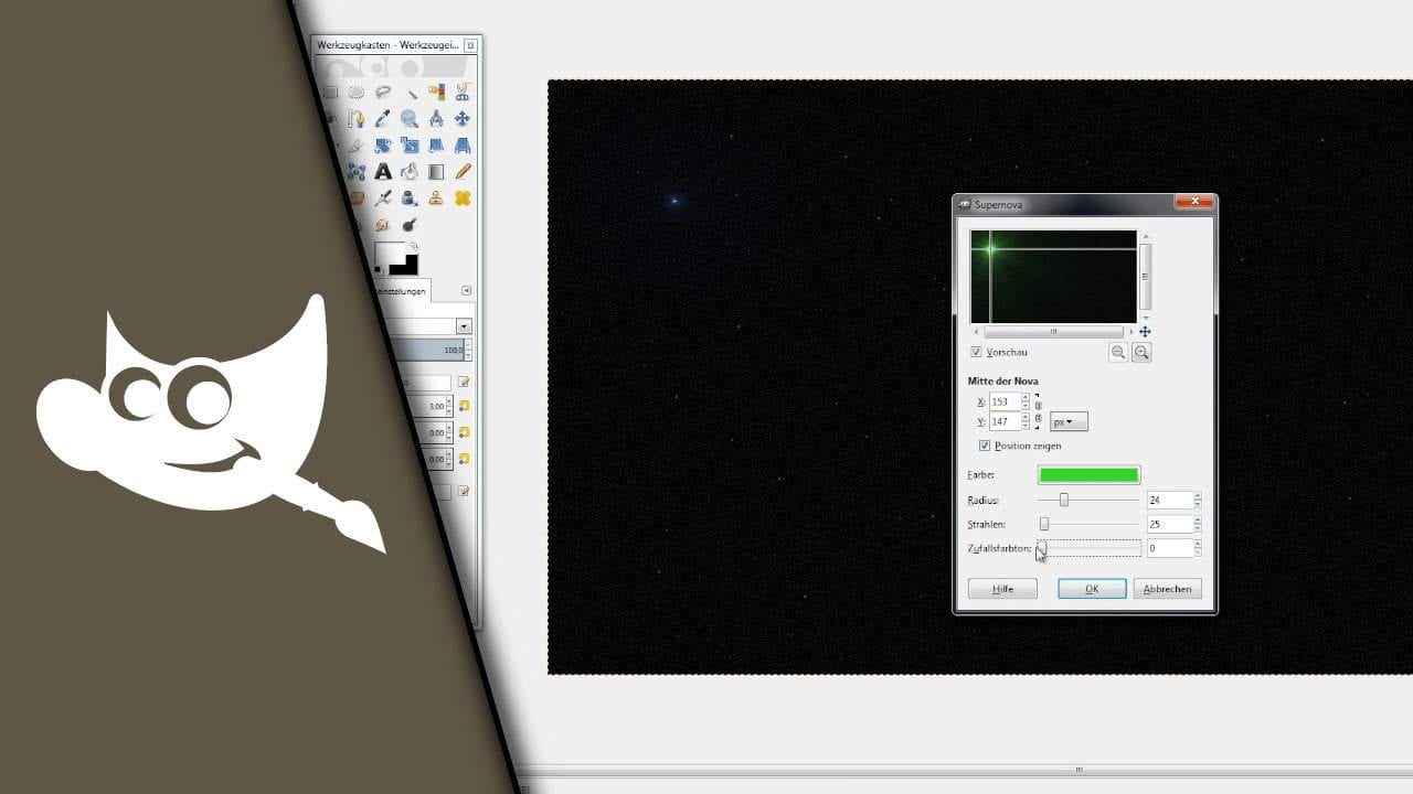 Gimp Sternenhimmel Gimp Sternenhimmel
