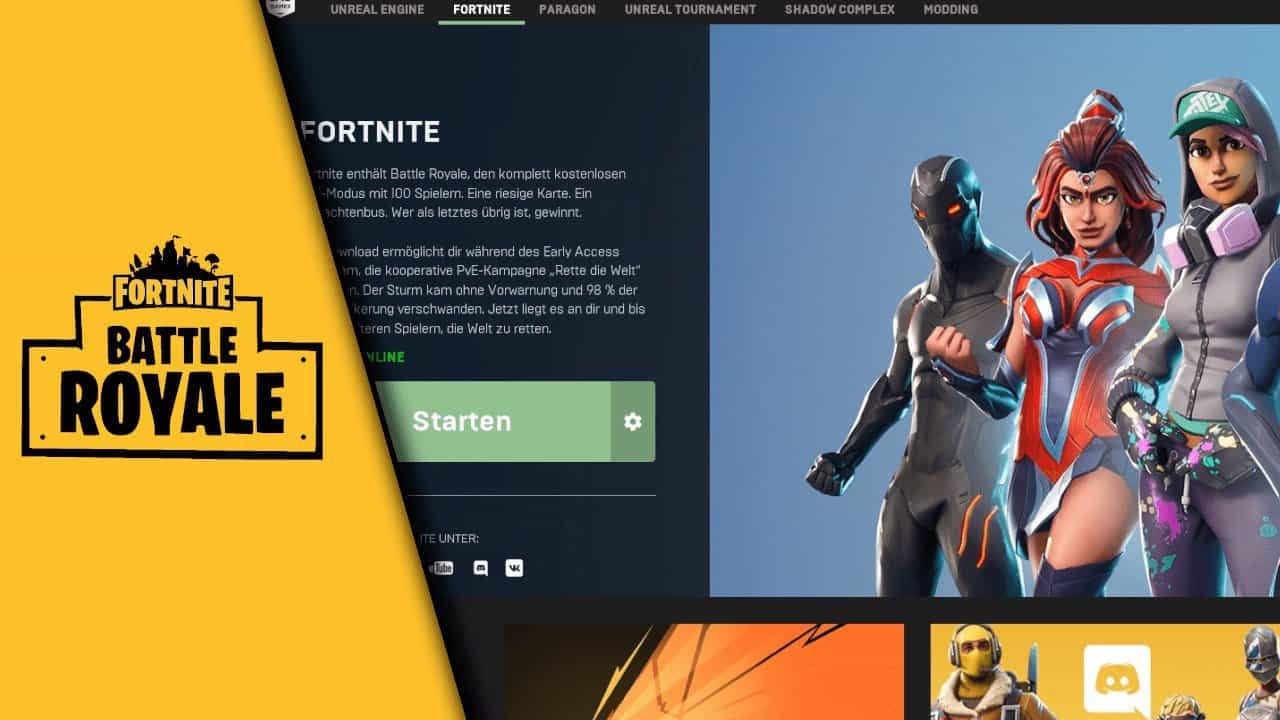 Epic Games Launcher startet nicht Epic Games Launcher startet nicht