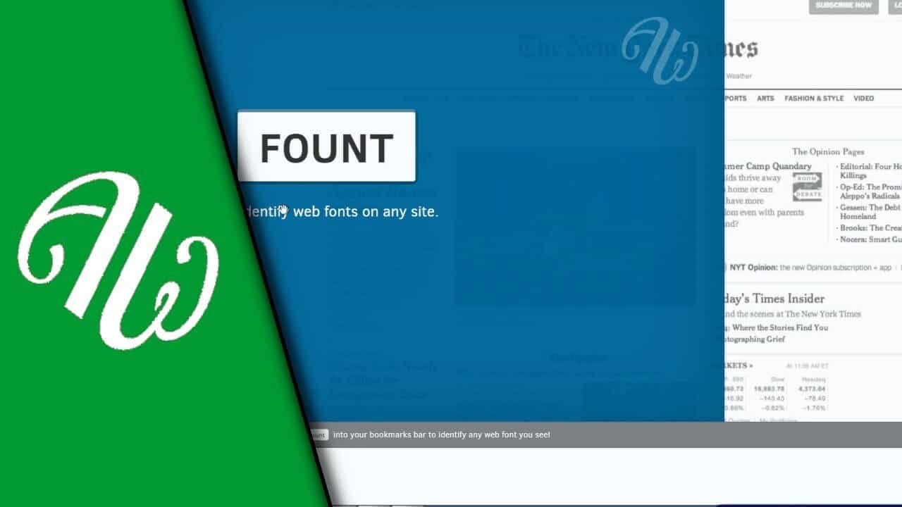 Schriftart auf Webseite herausfinden
