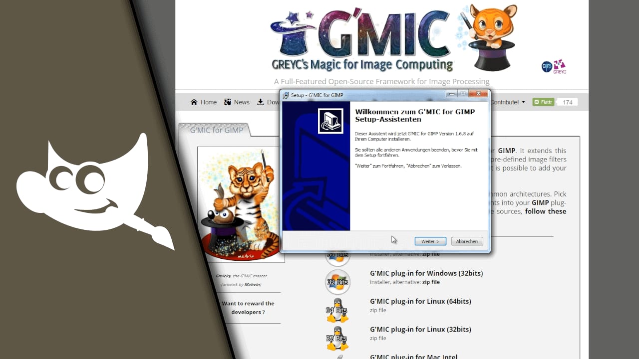 Gimp Plugin installieren Gimp Plugin installieren