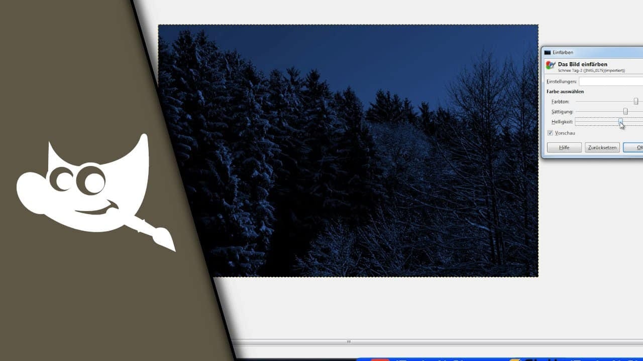 Gimp Tag Nacht machen Gimp Tag Nacht machen