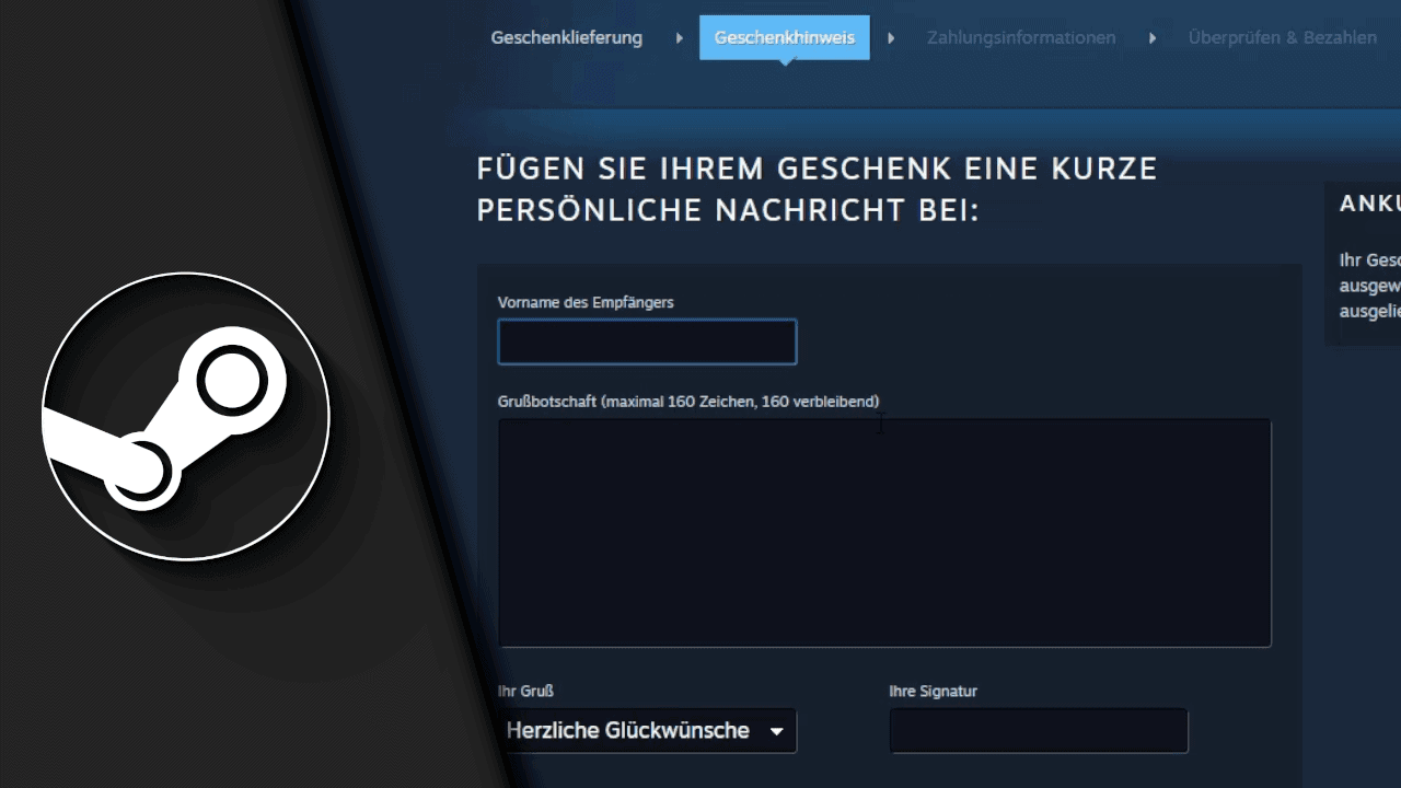 Steam Spiele verschenken Steam Spiele verschenken