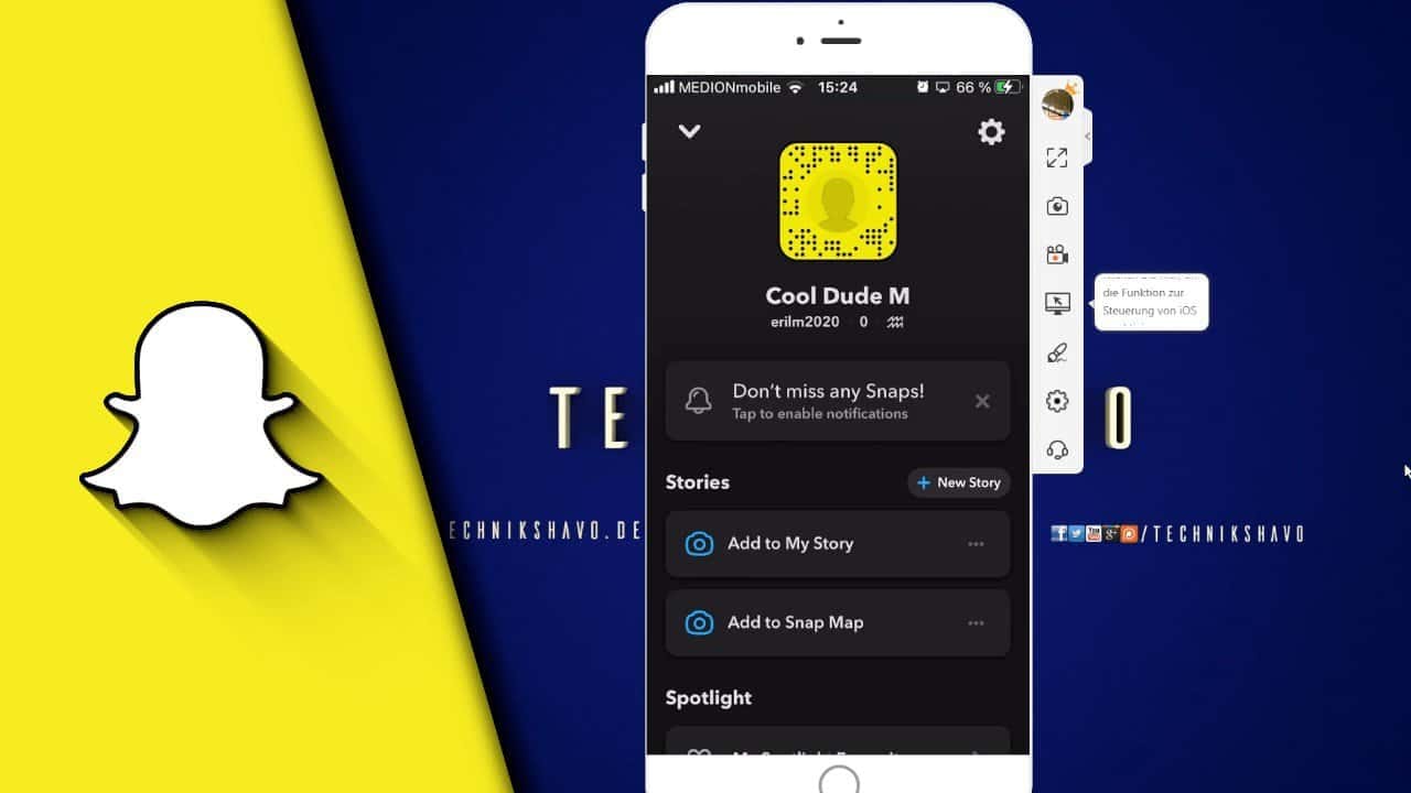 Snapchat Sprache ändern Snapchat Sprache ändern