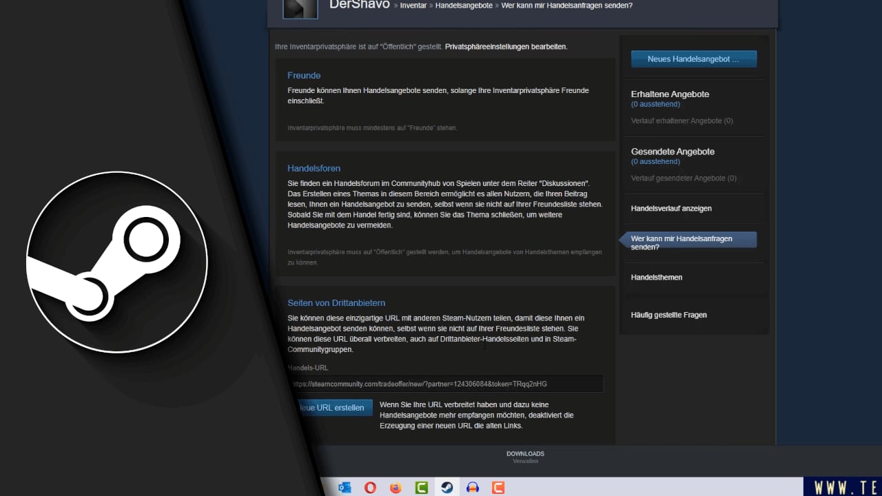 Steam Trade URL