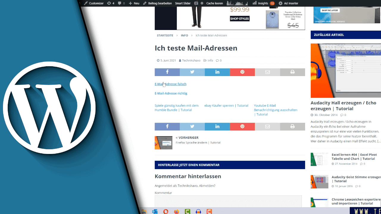 Wordpress Email Link Wordpress Email Link