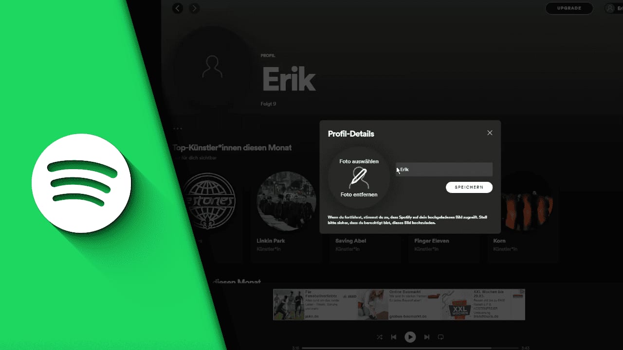 Spotify Namen ändern Spotify Namen ändern