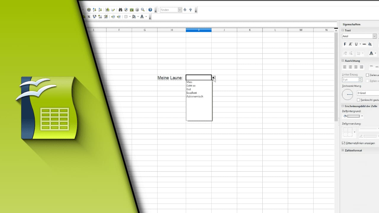 Open Office Calc Dropdown Open Office Calc Dropdown