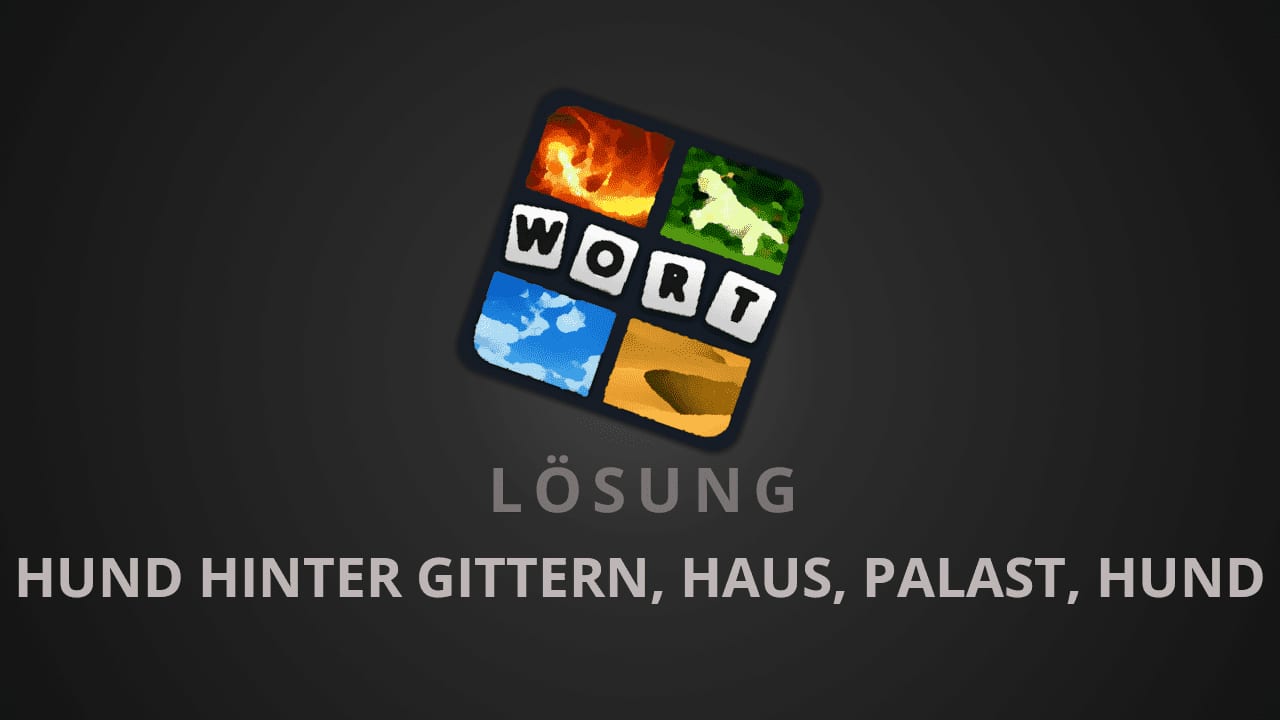 4 Bilder 1 Wort Hund hinter Gitter Haus Palast Zwinger 4 Bilder 1 Wort Hund hinter Gitter Haus Palast Zwinger