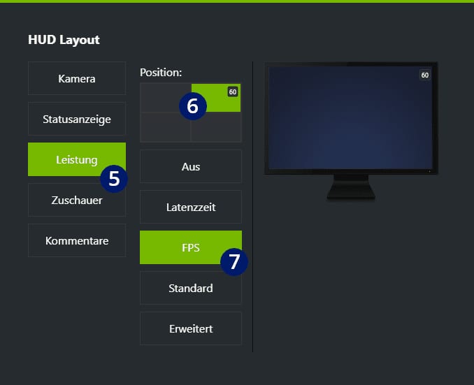 NVIDIA Experience FPS einschalten NVIDIA Experience FPS einschalten