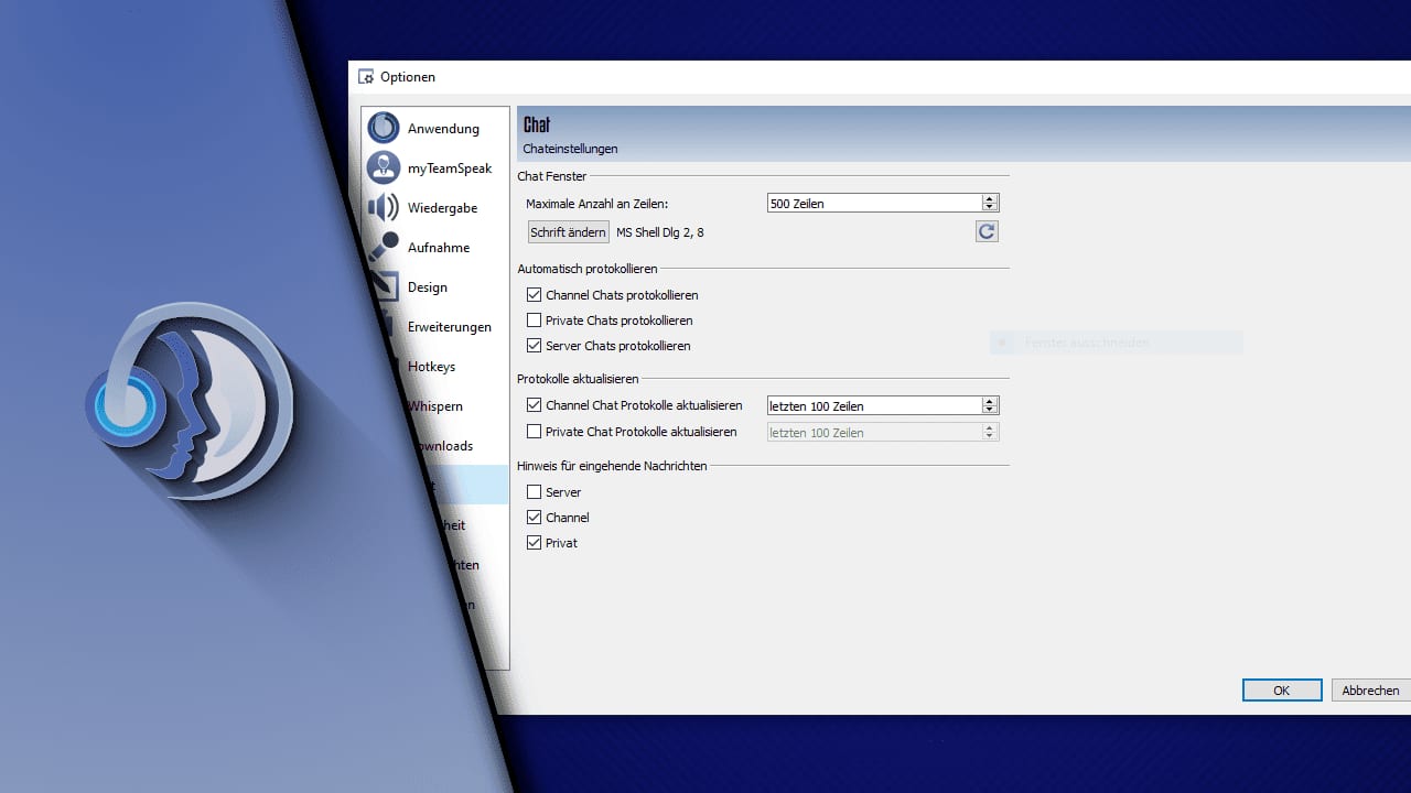 Teamspeak Chat Verlauf Teamspeak Chat Verlauf