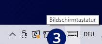 Bildschirmtastatur Windows 10