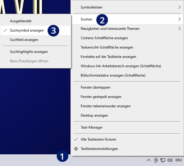 Windows Suchsymbol Windows Suchsymbol