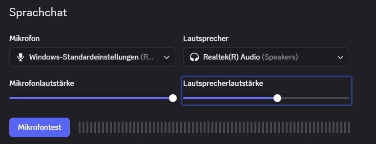 Discord zu leise Lautstärke einstellen Discord zu leise Lautstärke einstellen