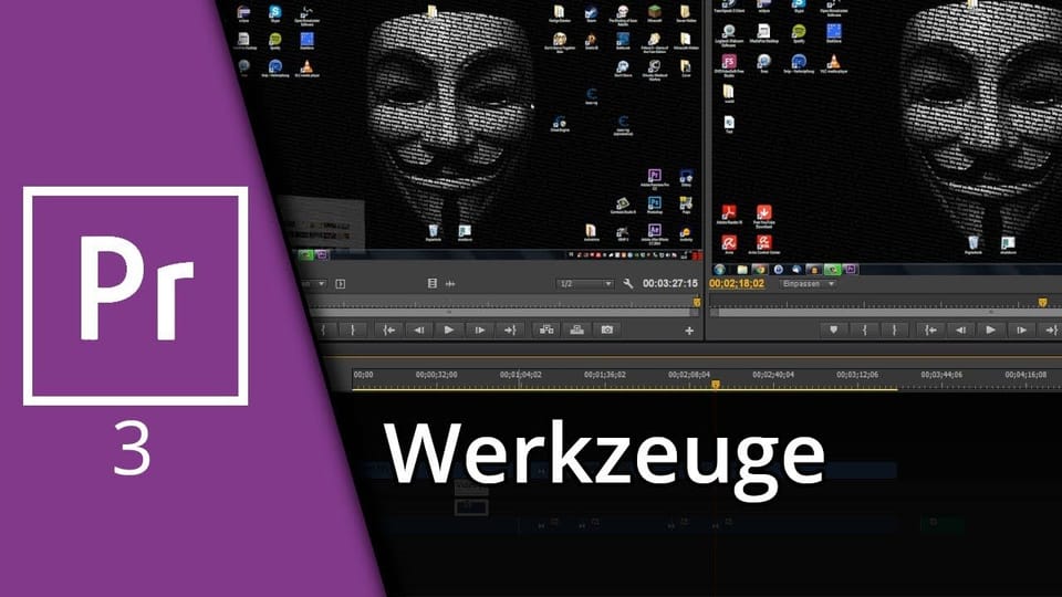 Adobe Premiere Workshop #03 | Benutzeroberfläche und Werkzeuge: Vorschaubild zum YouTube-Tutorial von TechnikShavo