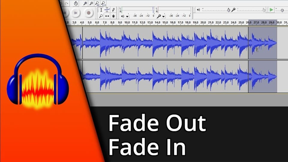 Audacity Fade Out / Fade In (Leiser werden / Lauter werden) | Tutorial: Vorschaubild zum YouTube-Tutorial von TechnikShavo