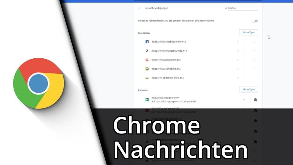 Chrome Benachrichtigung ausschalten / deaktivieren | Tutorial: Vorschaubild zum YouTube-Tutorial von TechnikShavo