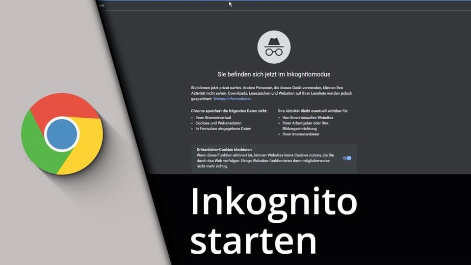 Chrome immer Inkognito starten | Tutorial: Vorschaubild zum YouTube-Tutorial von TechnikShavo