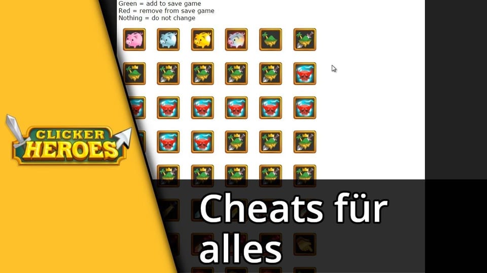 Clicker Heroes Cheat für alles | Tutorial: Vorschaubild zum YouTube-Tutorial von TechnikShavo