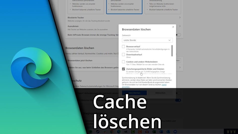 Edge Cache löschen | Tutorial: Vorschaubild zum YouTube-Tutorial von TechnikShavo