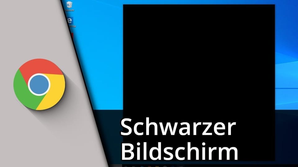 Google Chrome Schwarzer Bildschirm / Lösung | Tutorial: Vorschaubild zum YouTube-Tutorial von TechnikShavo