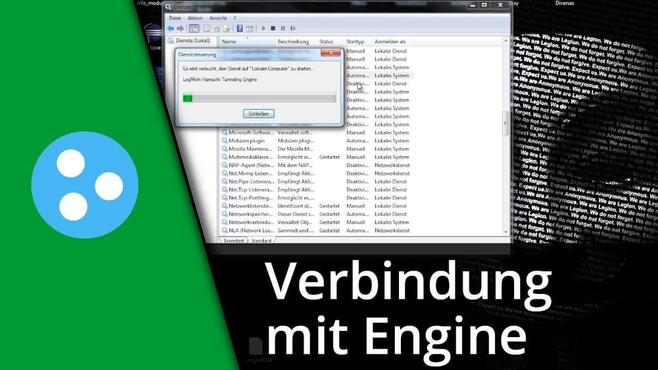 Hamachi „Verbindung mit der Engine konnte nicht hergestellt werden„ | Tutorial: Vorschaubild zum YouTube-Tutorial von TechnikShavo