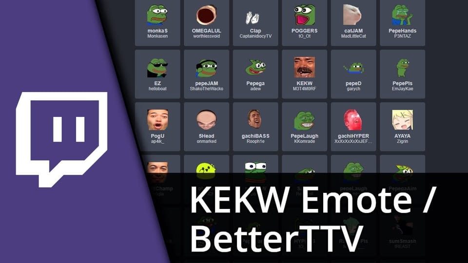 KEKW Twitch / Better Twitch TV installieren | Tutorial: Vorschaubild zum YouTube-Tutorial von TechnikShavo