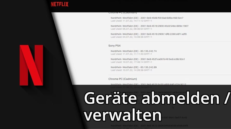 Netflix Geräte abmelden / verwalten | Tutorial: Vorschaubild zum YouTube-Tutorial von TechnikShavo