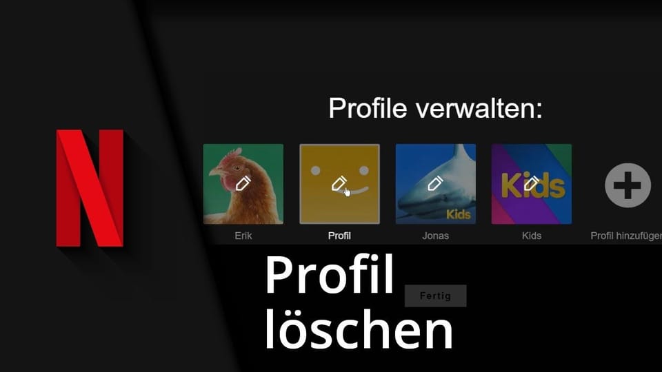 Netflix Profil löschen | Tutorial: Vorschaubild zum YouTube-Tutorial von TechnikShavo