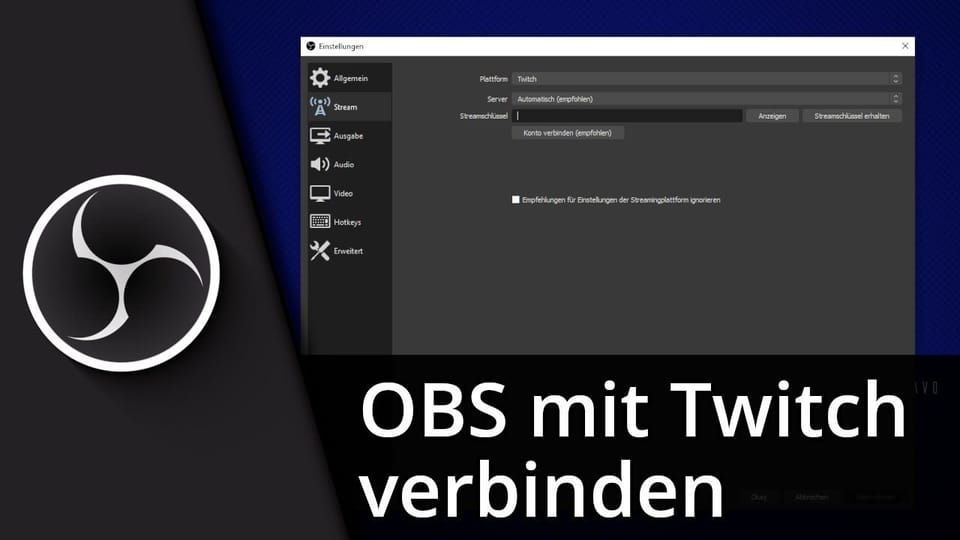 OBS mit Twitch verbinden – so geht’s: Vorschaubild zum YouTube-Tutorial von TechnikShavo