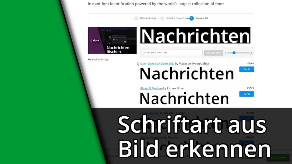 Schrift aus Bild erkennen | Tutorial: Vorschaubild zum YouTube-Tutorial von TechnikShavo