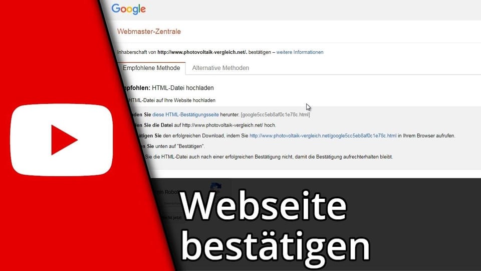 Youtube Webseite verknüpfen und bestätigen / 2016 | Tutorial: Vorschaubild zum YouTube-Tutorial von TechnikShavo