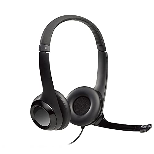 Logitech H390 Kopfhörer mit Mikrofon, Stereo-Headset, Mikrofon mit...