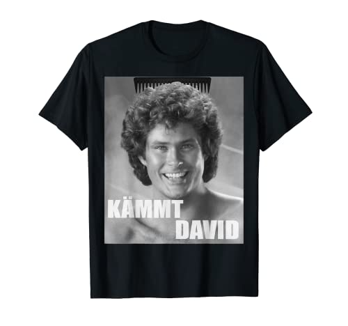 Kämmt David - lustiger Satire Spruch T-Shirt