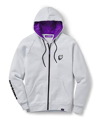bebepan Twitch Logo Zipup Hoodie - Ice, 62-68, Blau, L