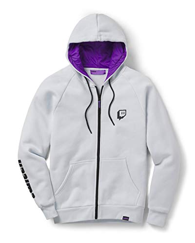 bebepan Twitch Logo Zipup Hoodie - Ice, 62-68, Blau, L