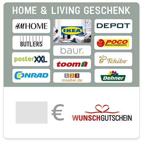 DAS HOME & LIVING GESCHENK - Gutschein für Möbel, Dekoration - für...