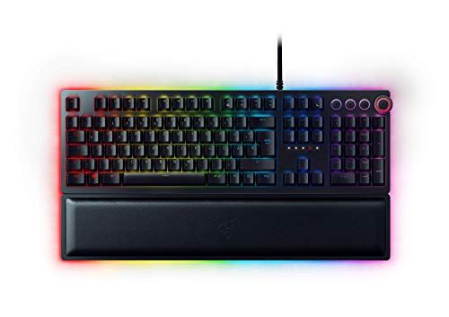 Razer Huntsman Elite (Purple Switch) - Gaming Tastatur mit opto-mechanischen...