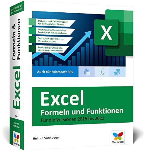 Vierfarben Excel – Formeln und Funktionen: Verständliche Anleitungen und Beispiele für schnelle Lösungen. Aktuell...