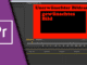 Premiere Pro Bildausschnitt zuschneiden