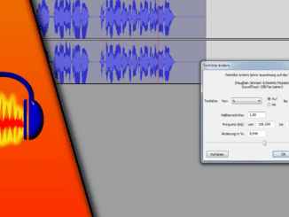 Audacity Tonhöhe ändern