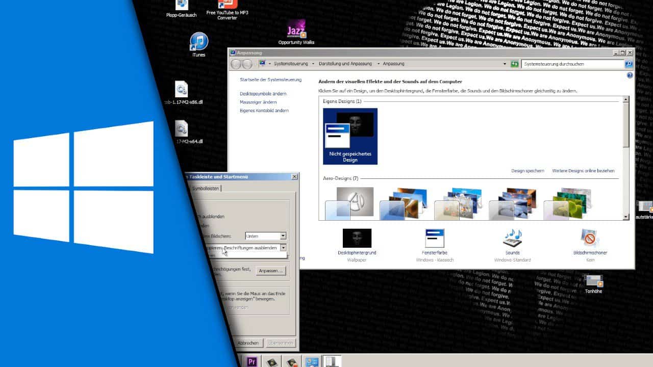 Windows 7 altes Design